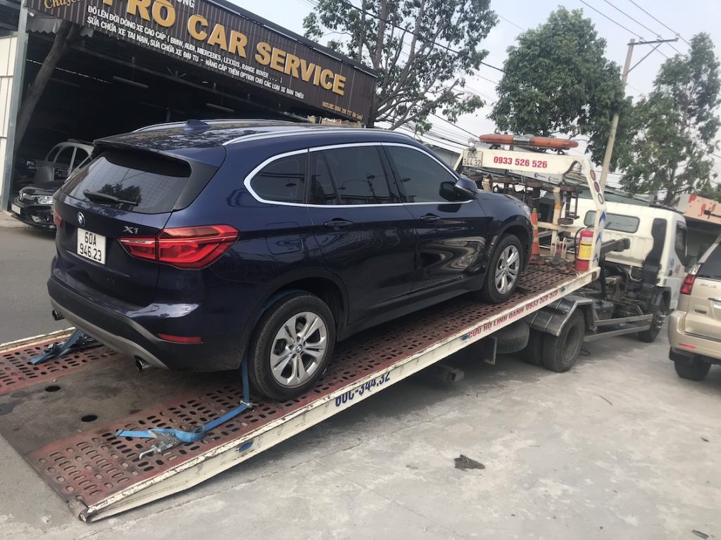 Xe cứu hộ Linh Oanh